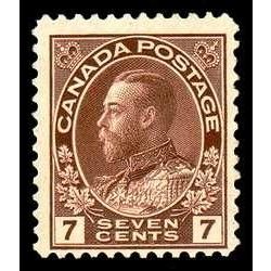 canada stamp 114iii king george v 7 1924