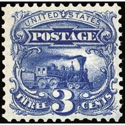us stamp postage issues 114 locomotive ultramarine 3 1869