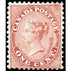 canada stamp 14 queen victoria 1 1859 M F VFOG 059