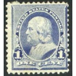 us stamp postage issues 219 franklin 1 1890