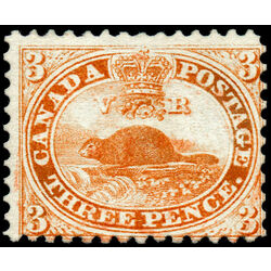 canada stamp 12 beaver 3d 1859