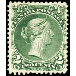 canada stamp 24 queen victoria 2 1868