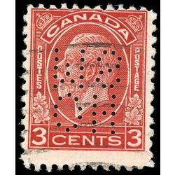 canada stamp o official oa197 king george v 3 1932