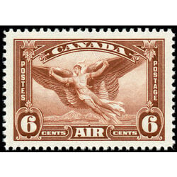 canada stamp c air mail c5 daedalus in flight 6 1935