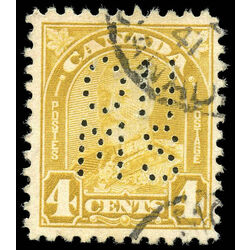 canada stamp o official o8 168 king george v 4 1930