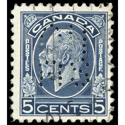 canada stamp o official o8 199 king george v 5 1932