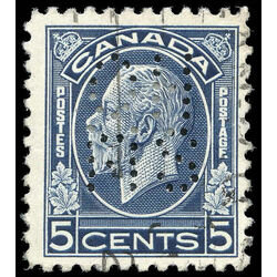 canada stamp o official oa199 king george v 5 1932