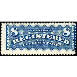 canada stamp f registration f3 registered stamp 8 1876 M F 041