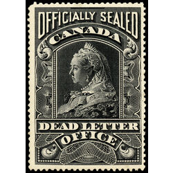 canada stamp o official ox3 officially sealed victoria on white paper 1907 M VFNH 008