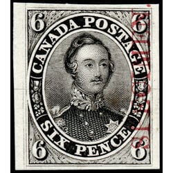 canada stamp 2tcix hrh prince albert 6d 1851 M VF 002