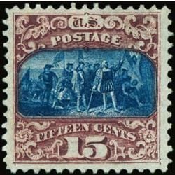 us stamp postage issues 119 columbus 15 1869