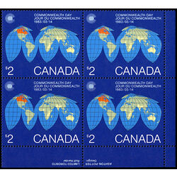 canada stamp 977 commonwealth day 2 1983 PB LR