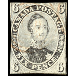canada stamp 5 hrh prince albert 6d 1855 U VG F 031