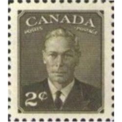 canada stamp 305xx king george vi 2 1951