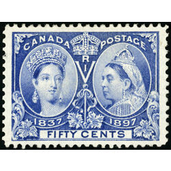 canada stamp 60 queen victoria diamond jubilee 50 1897