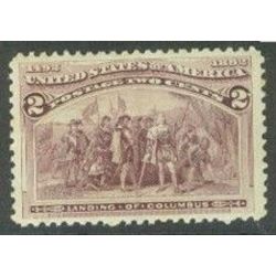 us stamp postage issues 231 landing of columbus 2 1893