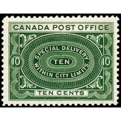 canada stamp e special delivery e1 special delivery stamps 10 1898 M VFNH 021