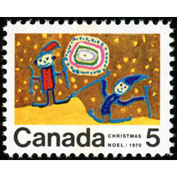 canada stamp 522p children skiing 5 1970