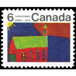 canada stamp 528 church 6 1970