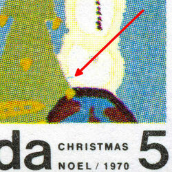 canada stamp 523piii snowmen and tree 5 1970