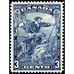 canada stamp 208 jacques cartier 3 1934