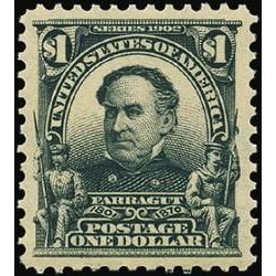 us stamp postage issues 311 david g farragut 1 0 1902