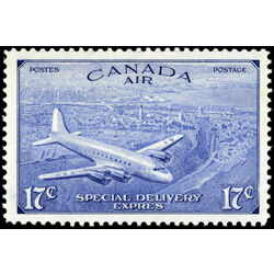canada stamp c air mail ce3 d c 4 m airplane 17 1946