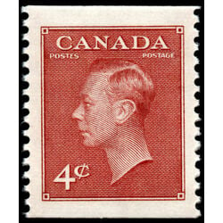 canada stamp 287as king george vi 4 1950