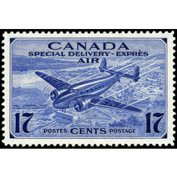 canada stamp c air mail ce2 trans canada airplane 17 1943
