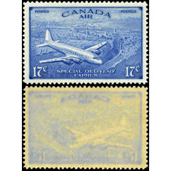 canada stamp c air mail ce4 d c 4 m airplane 17 1946 M VFNH 001