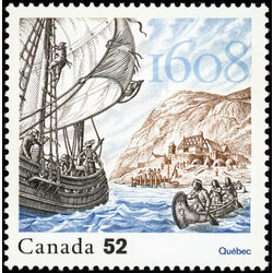 canada stamp 2269 founding of quebec city 52 2008