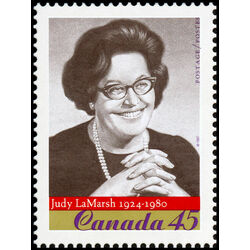 canada stamp 1663 judy lamarsh 1924 1980 45 1997