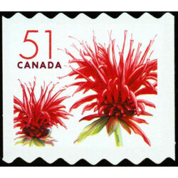 canada stamp 2128iii red bergamot blossom 51 2005