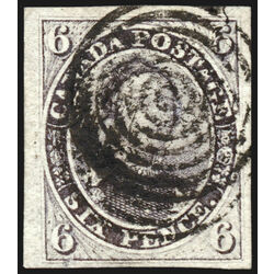 canada stamp 2 hrh prince albert 6d 1851 U XF 023