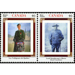 canada stamp 1877a canadian regiments 2000
