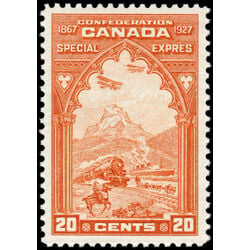 canada stamp e special delivery e3 confederation issue 20 1927