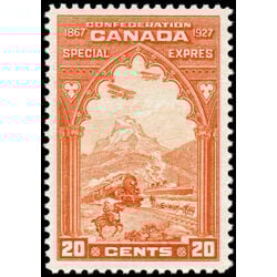 canada stamp e special delivery e3 confederation issue 20 1927