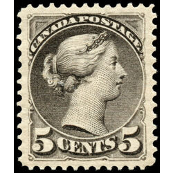 canada stamp 42 queen victoria 5 1888