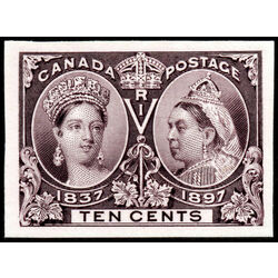 canada stamp 57p queen victoria diamond jubilee 10 1897