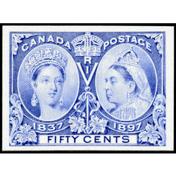 canada stamp 60p queen victoria diamond jubilee 50 1897