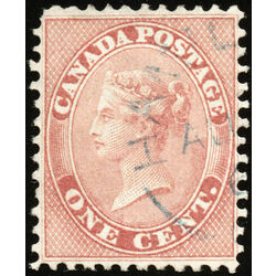 canada stamp 14 queen victoria 1 1859 U VF 060