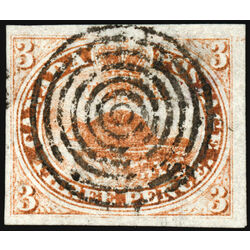 canada stamp 1 beaver 3d 1851 U VF 037