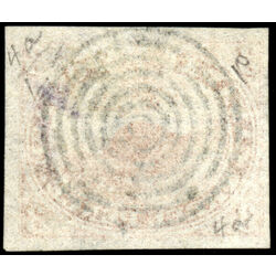 canada stamp 1 beaver 3d 1851 U VF 037