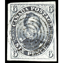 canada stamp 2 hrh prince albert 6d 1851 U VF 024
