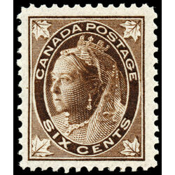 canada stamp 71 queen victoria 6 1897
