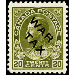 canada stamp mr war tax mr2c war tax 20 1915 M VFNH 024