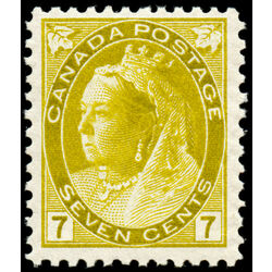 canada stamp 81 queen victoria 7 1902 M F VFNH 019