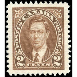 canada stamp 232i king george vi 2 1937