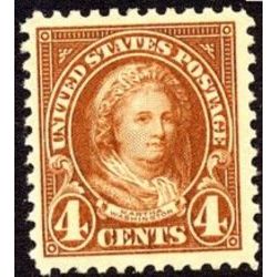 us stamp postage issues 556 martha washington 4 1922