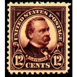 us stamp postage issues 564 grover cleveland 12 1922